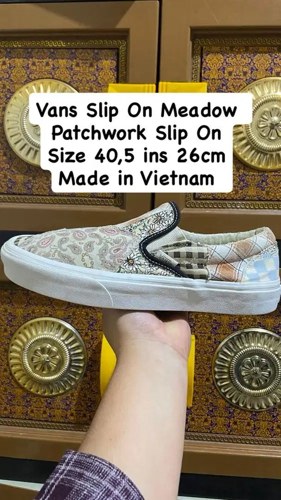 Vans Slip on Motif Original size 40,5
