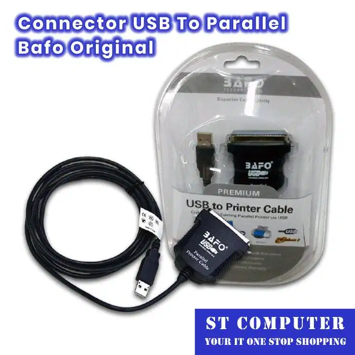 Connector USB To Parallel Bafo Original