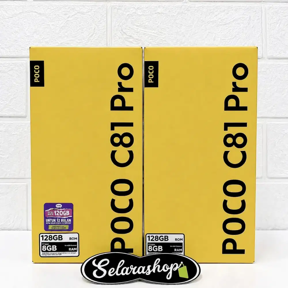 POCO C81 4/128 BARU GARANSI RESMI