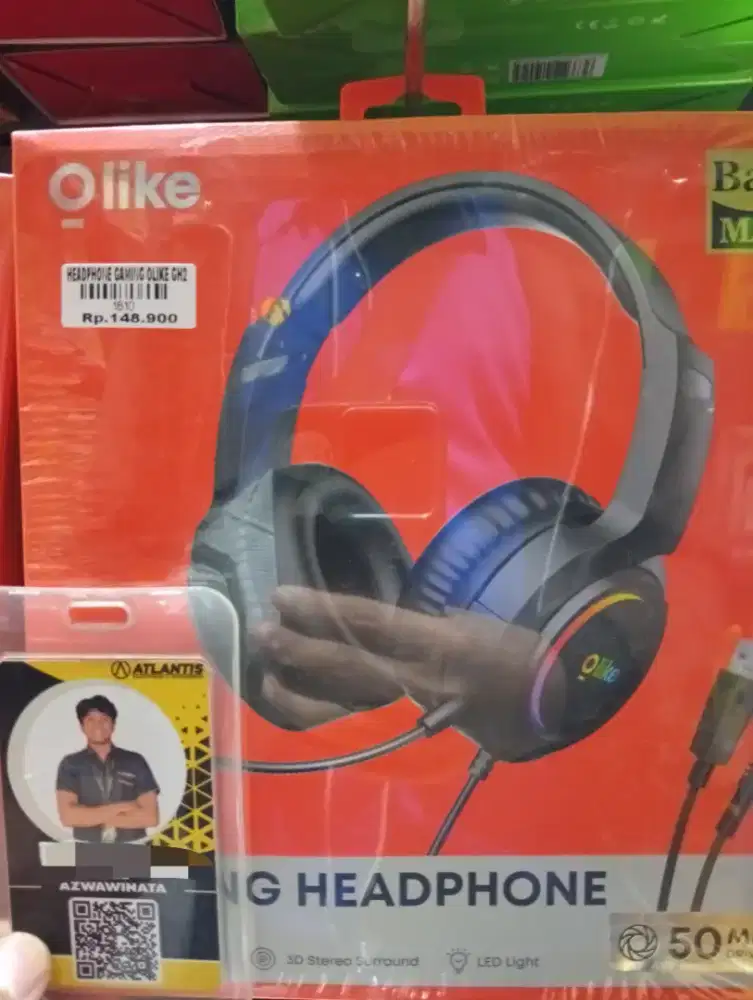 HEADPHONE GAMING OLIKE GH2 l ATLANTIS DAHSYAT