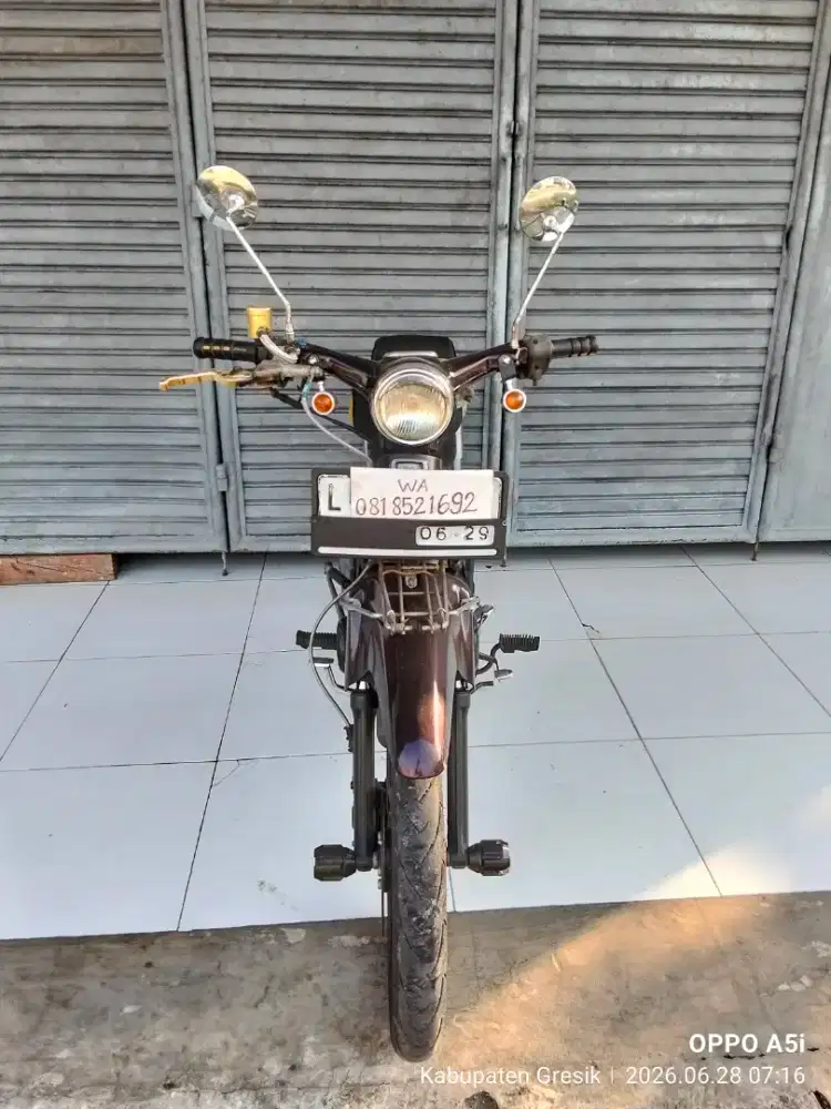 Motor touring c70 hidup