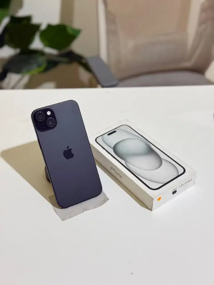 iPhone 15 Plus 128GB Ex iBox Like New BH 99% Fullset Original
