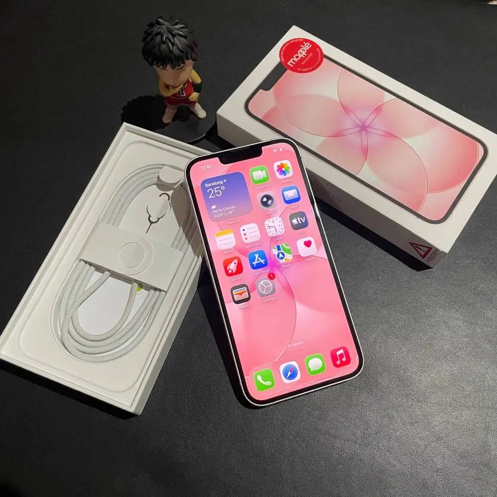 iPhone 17e 256gb Soft Pink Garansi Digimap Aktif Fullset Ori