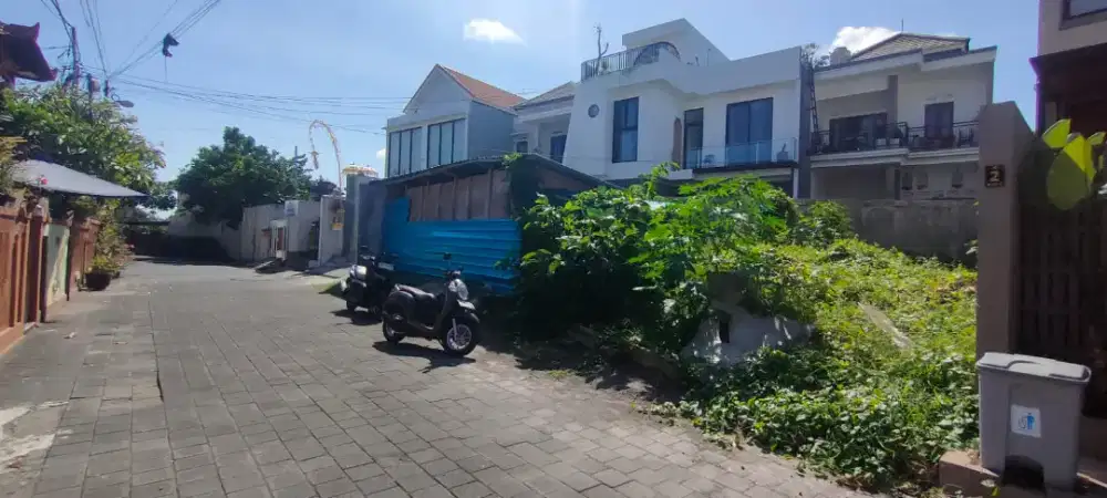 Jual tanah kosong lingkungan perumahan buana raya denpasar barat bali