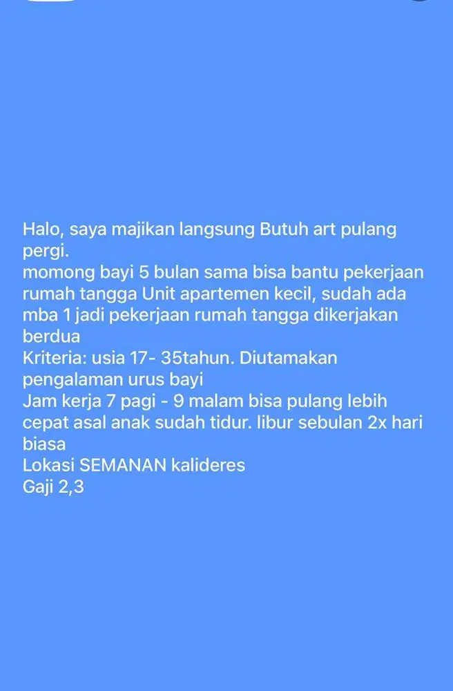 Asisten rumah tangga