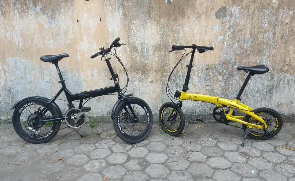 Sepeda Lipat Pacific dan Folker