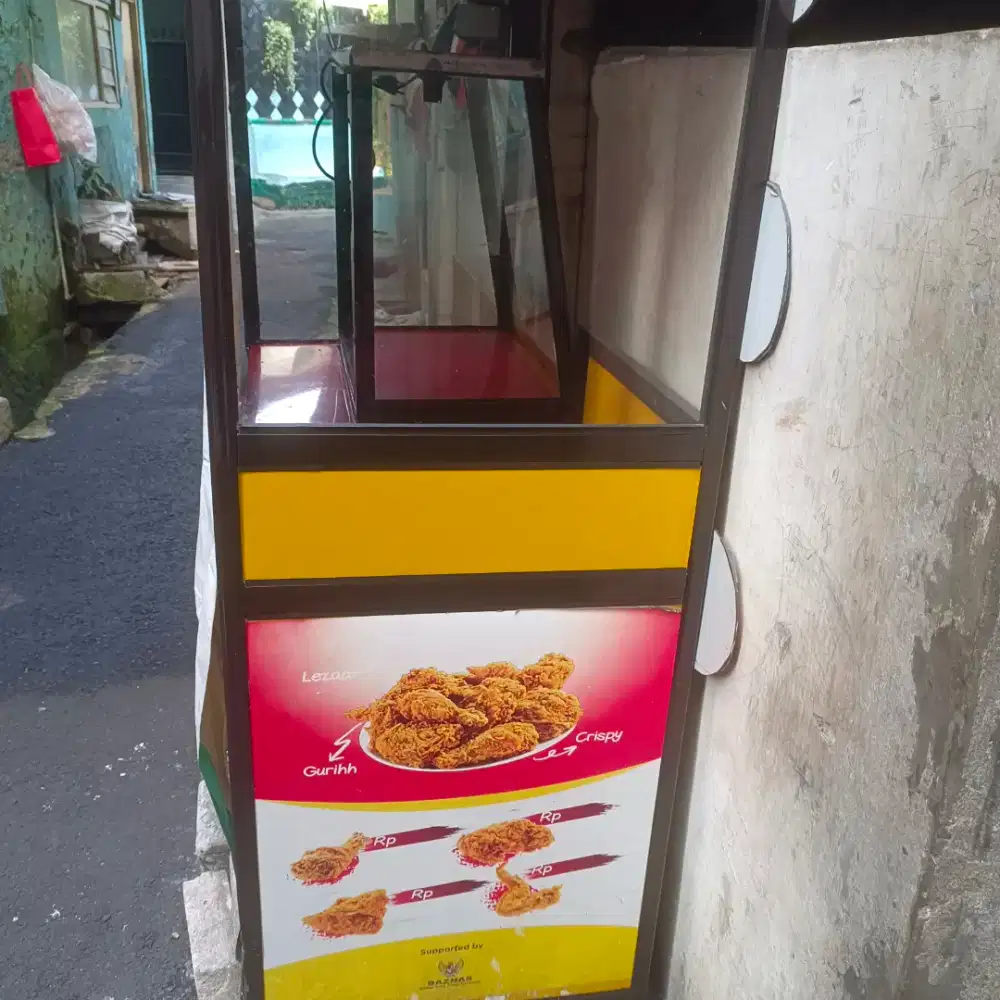 Gerobak ayam geprek