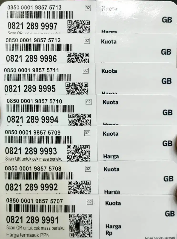 Nomor Cantik Telkomsel Seri Kwartet Premium