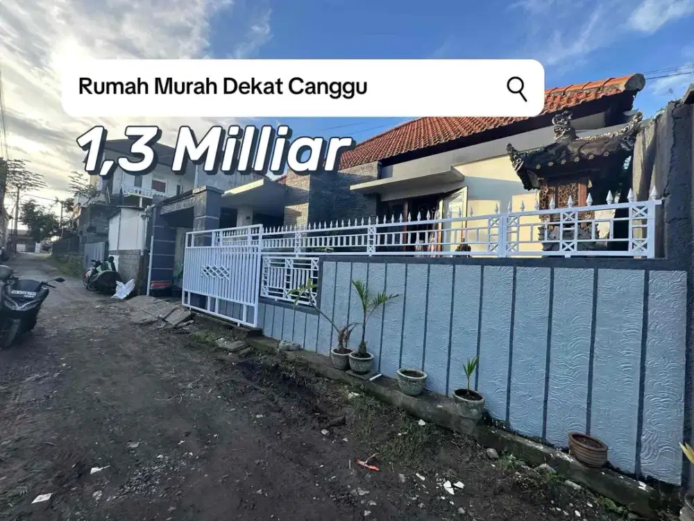 SALE Rumah Minimalis SHM Dekat Canggu