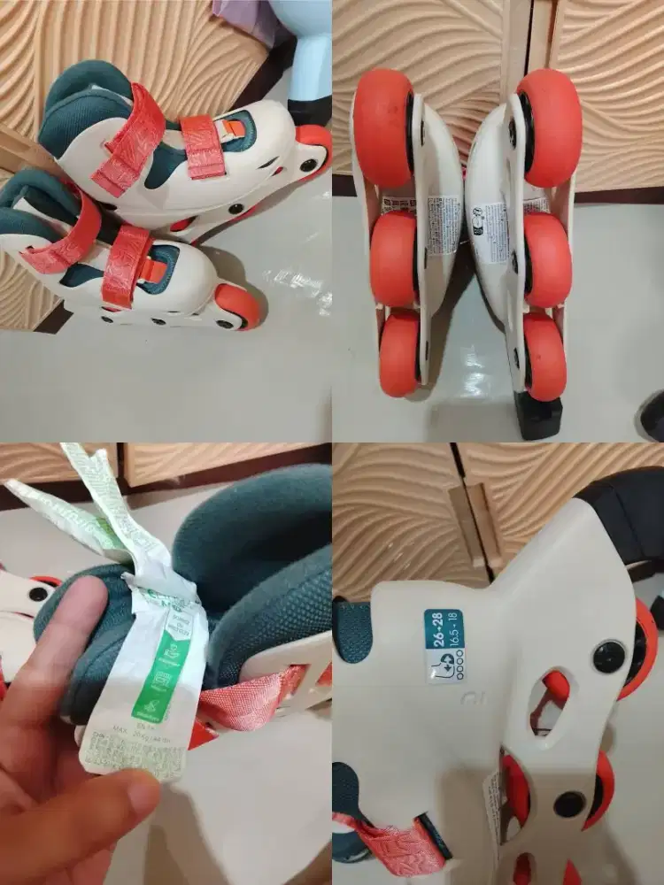 Preloved sepatu roda anak merk decathlon