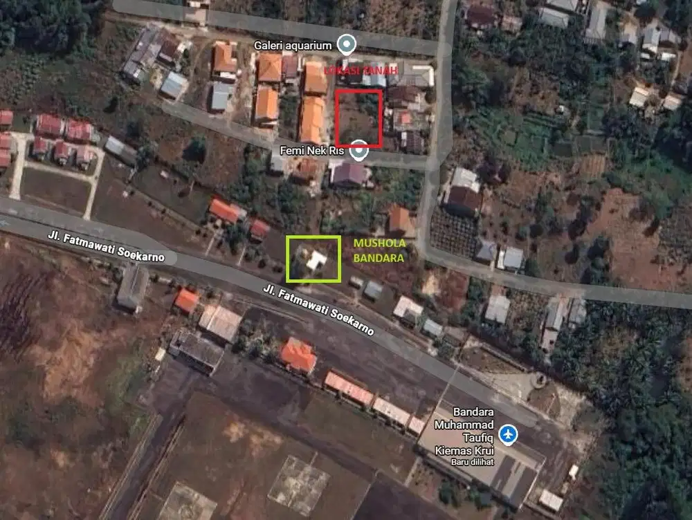 Dijual Tanah Murah Samping Bandara Krui
