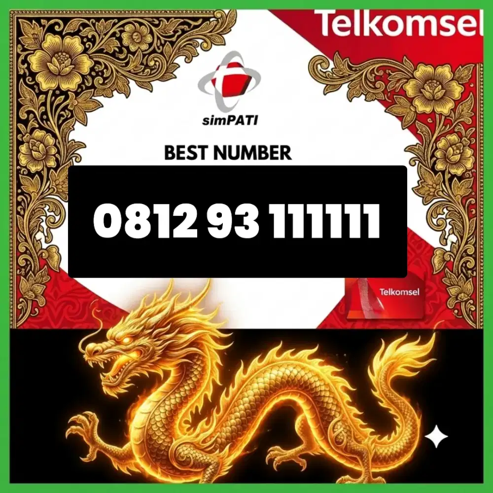 Nomor Cantik simpati Telkomsel super hexa