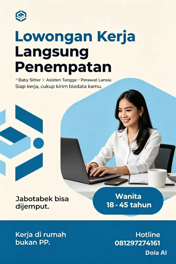 Banyak lowongan lsg kerja Baby Sitter ART & Perawat Lansia Terpercaya