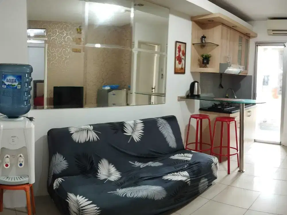 Pancoran @ Green Palace. Murah, 2 B R. Furnished.