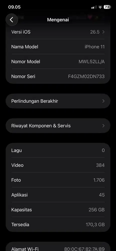 iphone 11 256 inter purple