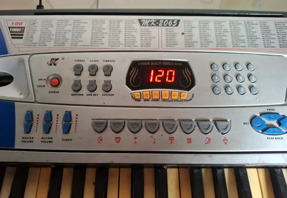 Keyboard MK2065 54 Tombol