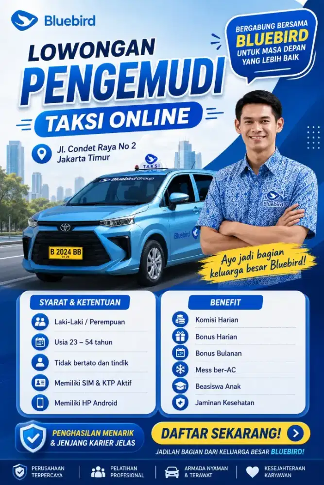 DIBUTUHKAN SECEPATNYA DRIVER