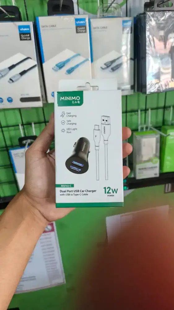 CAR CHARGER MINIMO 12W MSF02-C