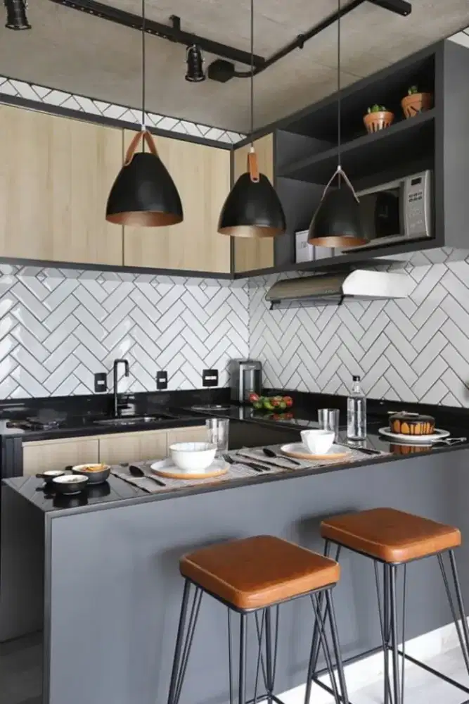 Kitchen set , Backdrop tv , Tempat tidur , Lemari