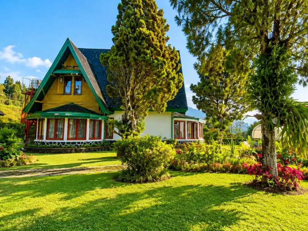 Villa Luas di Kawasan Wisata Ciloto Puncak View Pegunungan