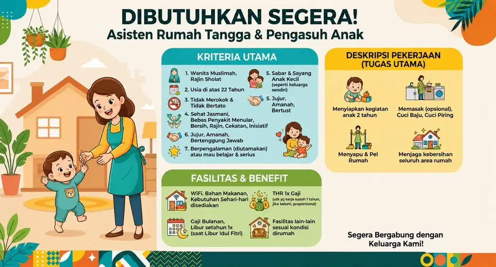Asisten Rumah Tangga & Pengasuh Anak