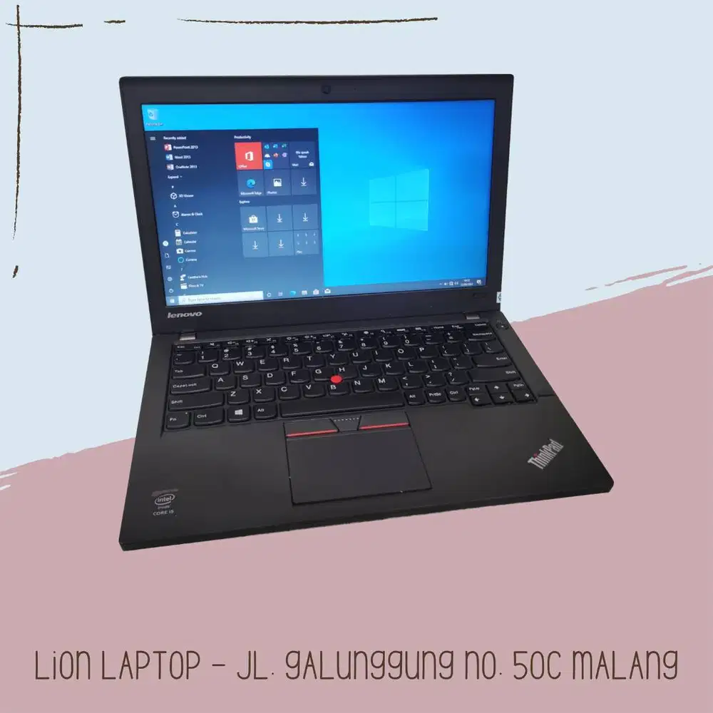 RAM 8GB SSD 256GB Core i5 Lenovo Thinkpad X250 [29|06]