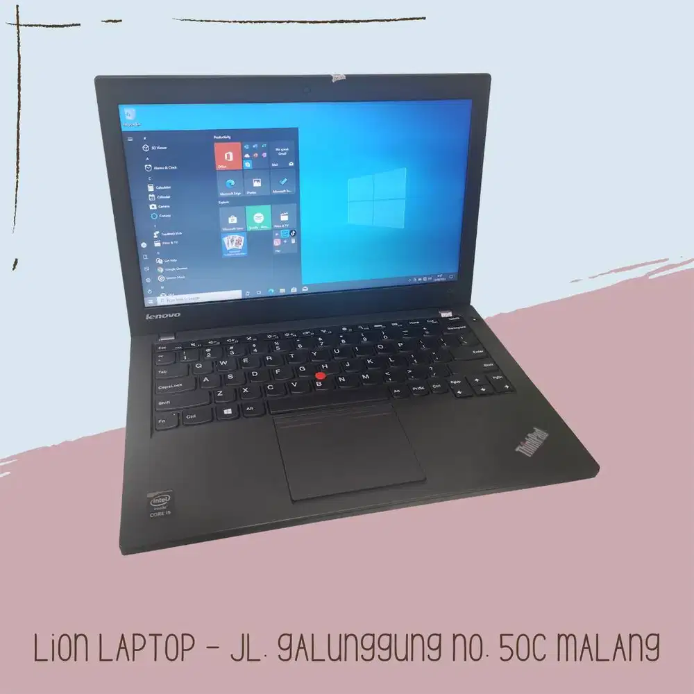 RAM 8GB SSD 256GB Core i5 Murah Lenovo Thinkpad X240 [29|06]