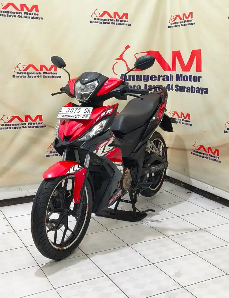 Siap pakai Honda GTR 150 sporty Tahun 2018 warna merah