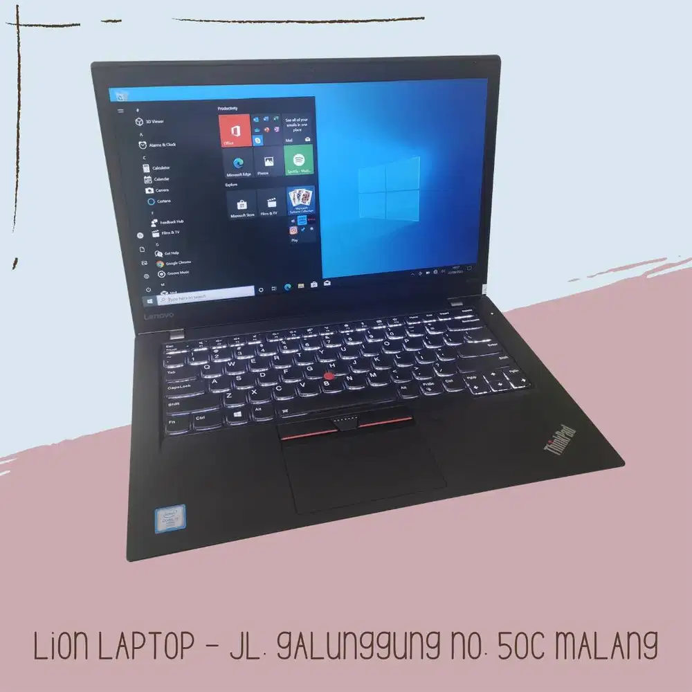 RAM 8GB SSD 256GB Core i5 Touchscreen SLIM Lenovo Thinkpad T470s [29|0