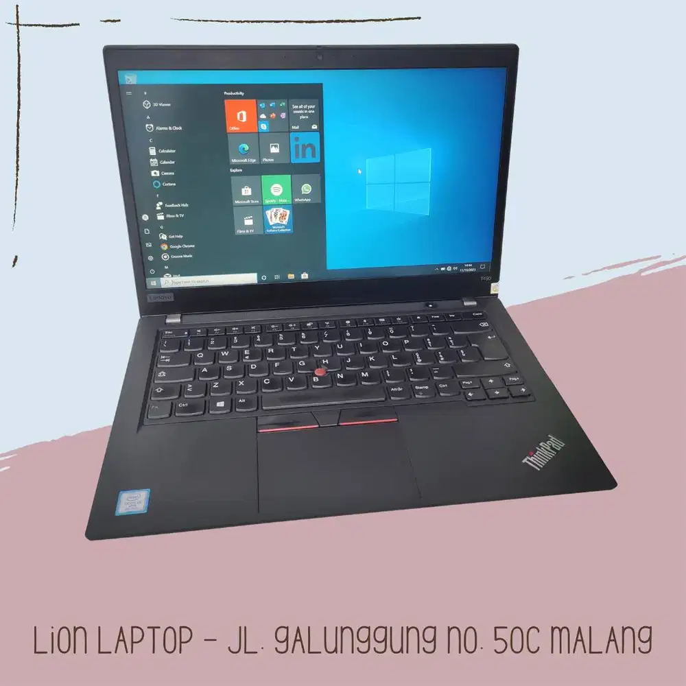 RAM 16GB i5 Gen 8 SSD 256GB Lenovo Thinkpad T490 [29|06]