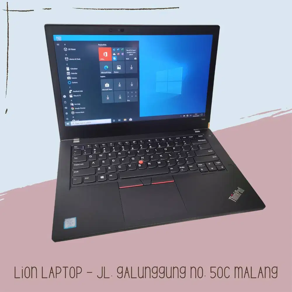 RAM 8GB Core i5 gen 8 Lenovo Thinkpad T480 [29|06]