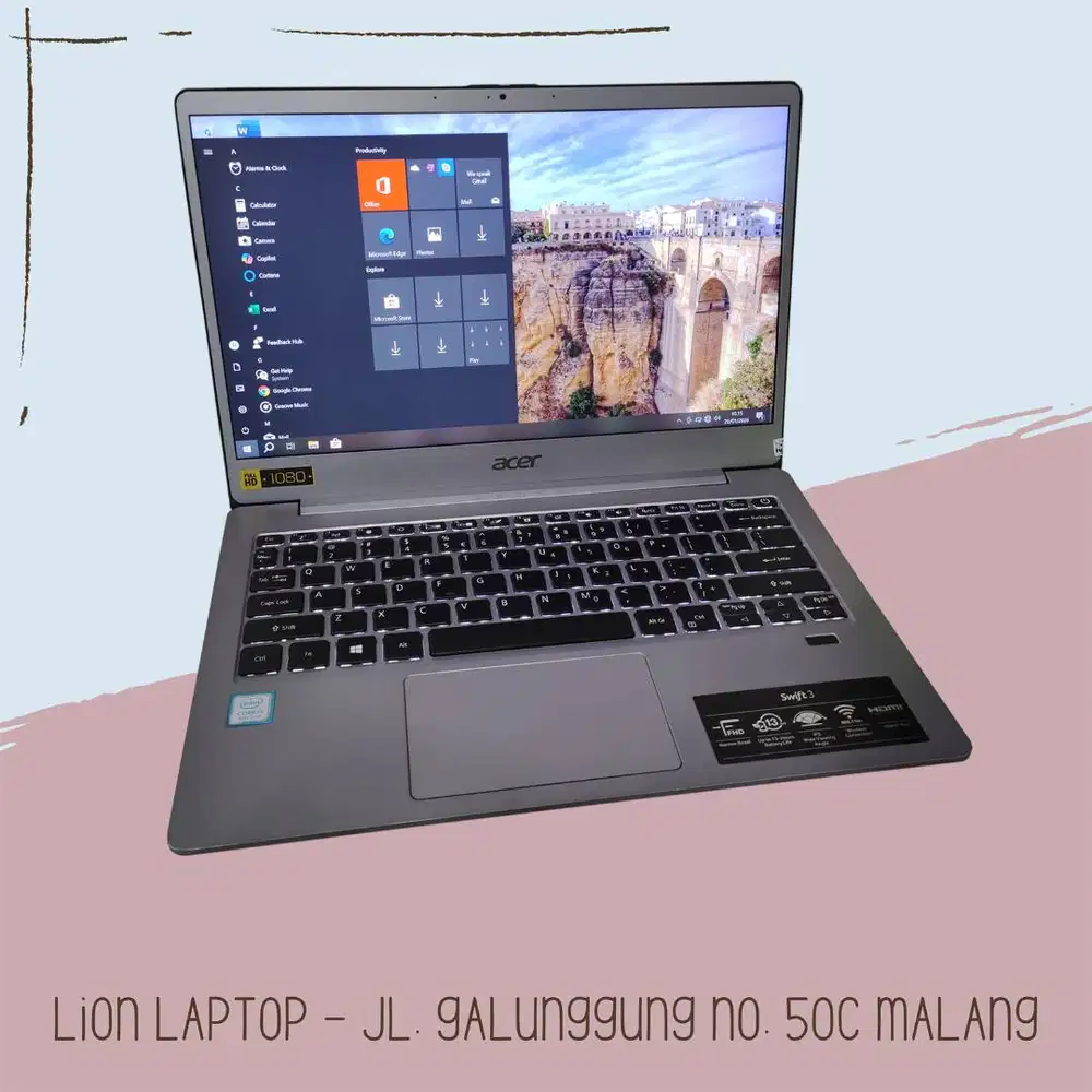 Super Slim Core i5 Gen 8 8/25 Acer Swift 3 SF313-51 [29|06]