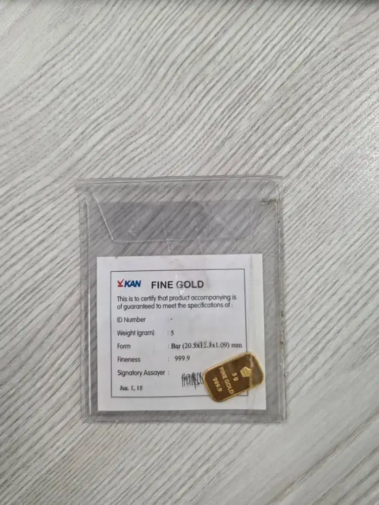 Dijual LM Antam 5gram