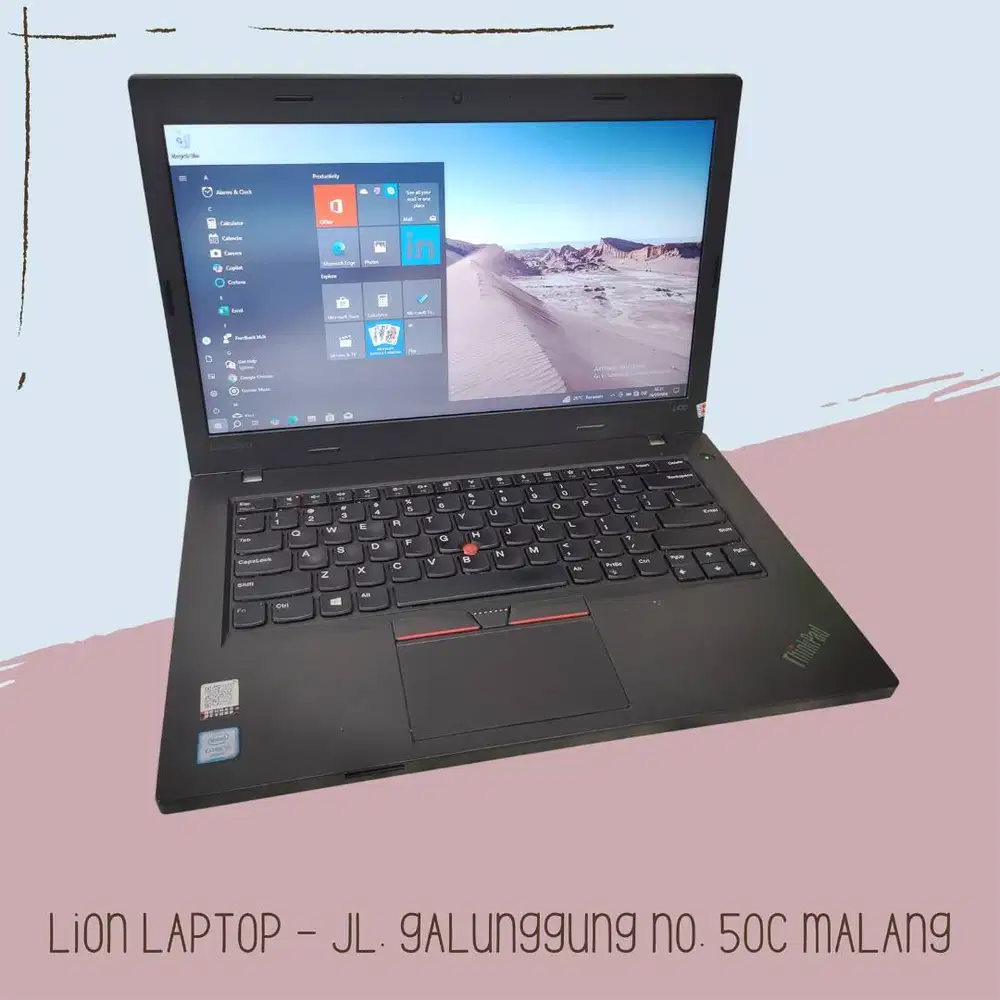Double VGA Core i5 RAM 8 SSD Lenovo Thinkpad L470 [29|06]