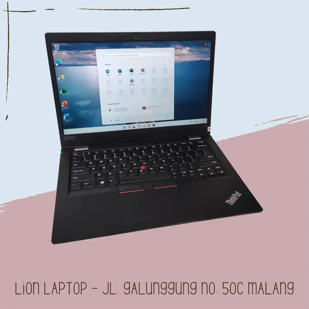 i5 Gen 10 Slim RAM 8GB SSD 256GB Lenovo Thinkpad L13 [29|06]