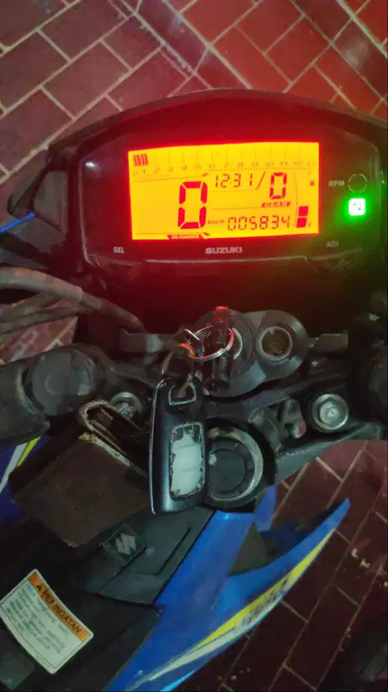 Suzuki Satria FU150 2018 Biru Original | Pajak Panjang | Mesin Halus