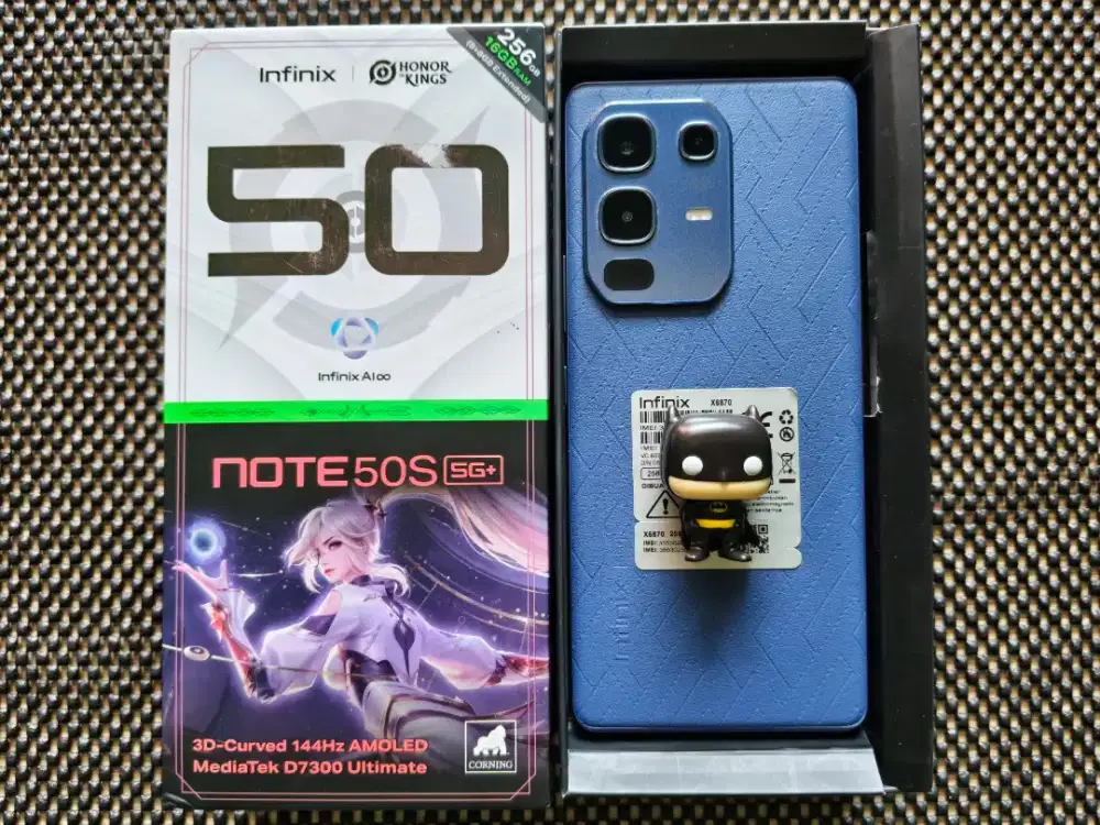 infinix note 50s 5g 8/256 fullset