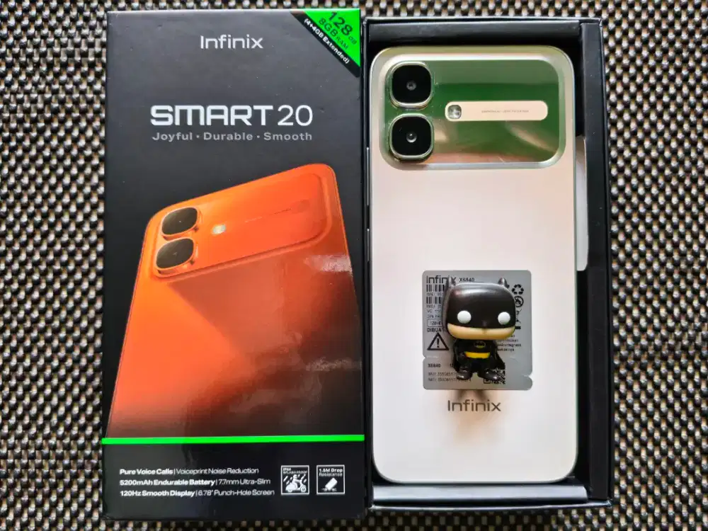 infinix smart 20 4/128 fullset