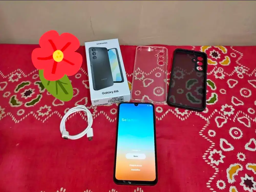 Samsung galaxy A16 4g 8/128 10 hr pakai