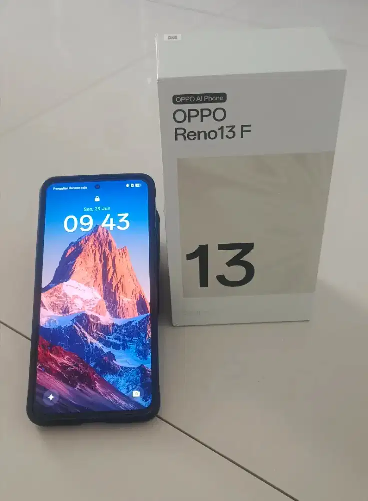 Dijual Hp Oppo Reno 13f 4g, pemakaian 2,5 blm dan fulsett