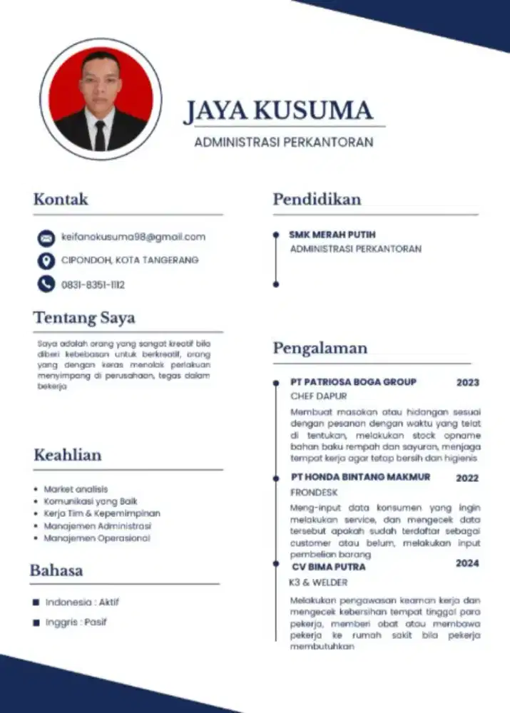 Mencari pekerjaan