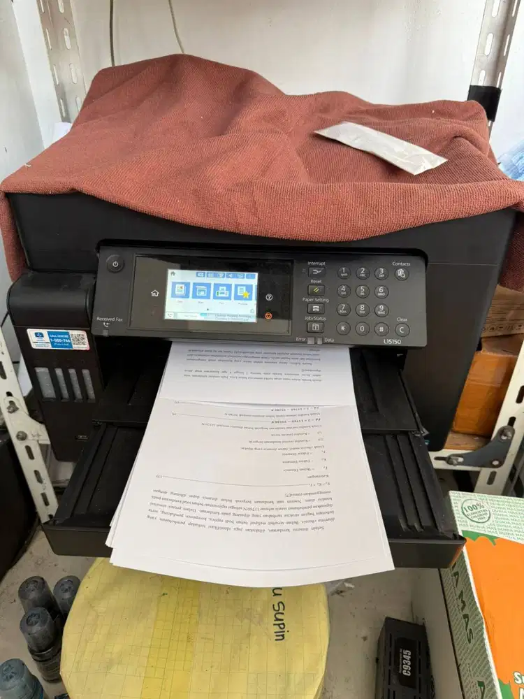 Epson L 15150 bekas, kondisi siap print