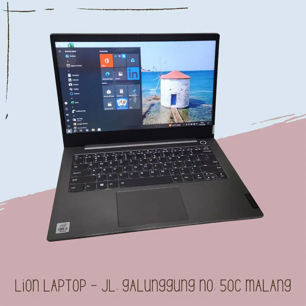 Core i5 Gen 10 SSD 256GB Slim Lenovo Thinkbook 14-IML [29|06]