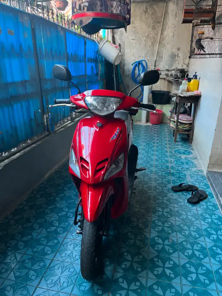 Yamaha Mio Sporty 2008 Merah Asli SS Lengkap