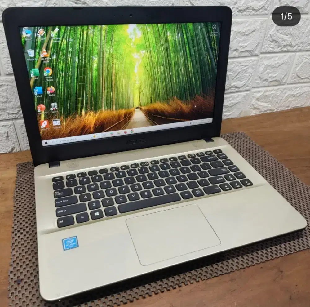 Laptop Celeron N3060 | RAM 4GB | SSD 128GB | Layar 14 Inch FHD