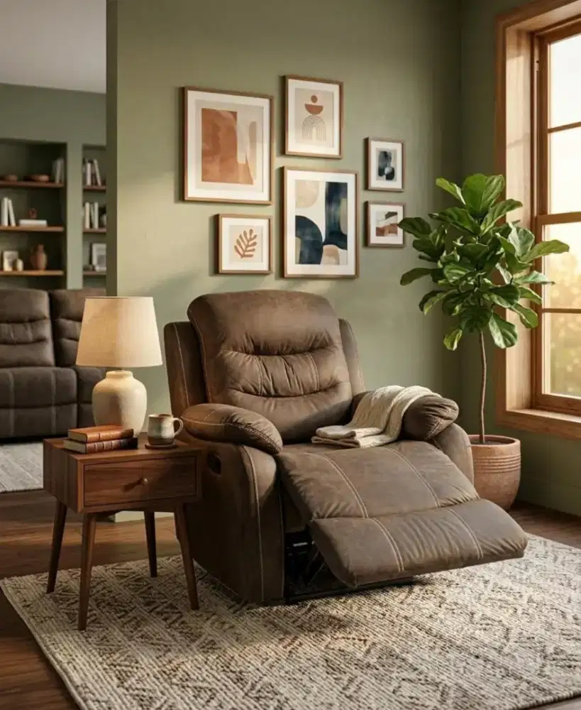 Sofa Recliner Lalita Coklat
