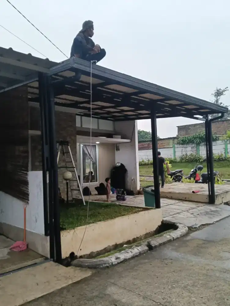 Jasa pasang kanopi dan garasi baja ringan