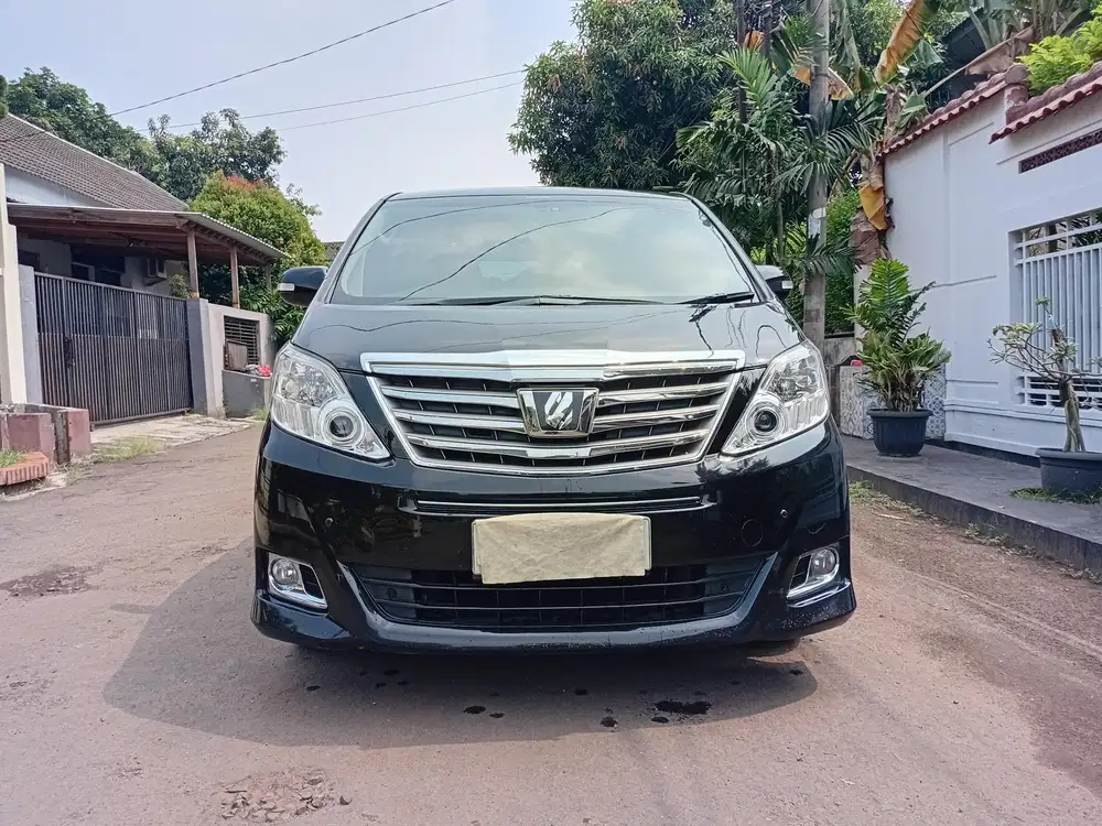 Toyota Alphard G atpm 2012 Bensin