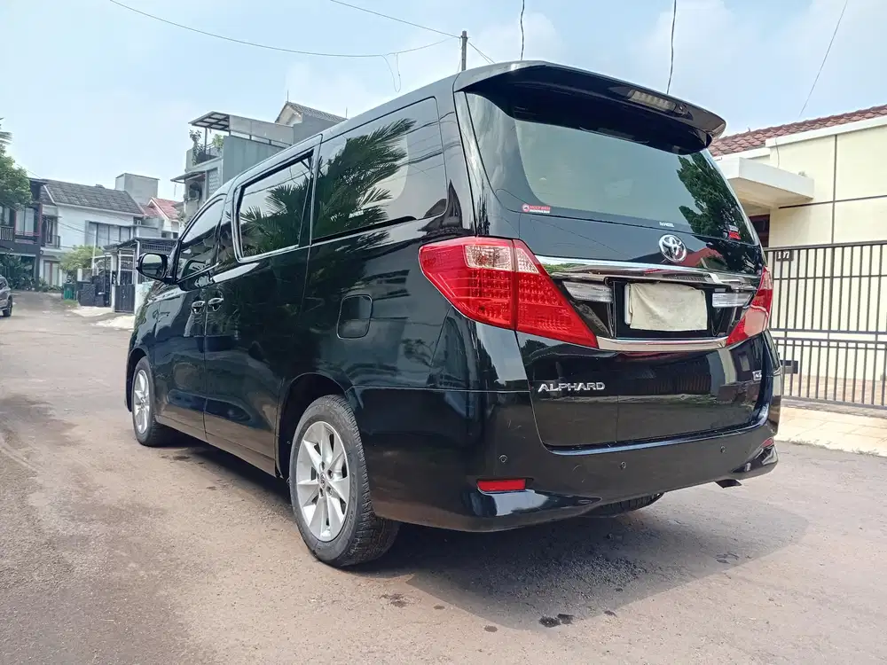 Toyota Alphard G atpm 2012 Bensin