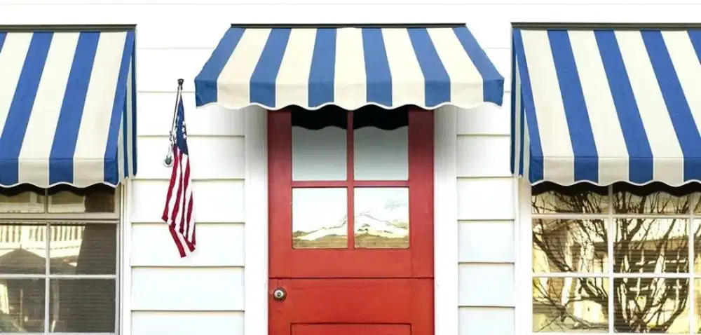 Kanopi kain awning waterproof minimalis